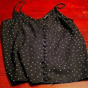 Timing polka dot camisole tank Size Small
